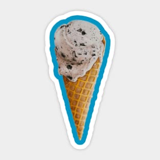 Cookie Ice Cream Cone Sticker